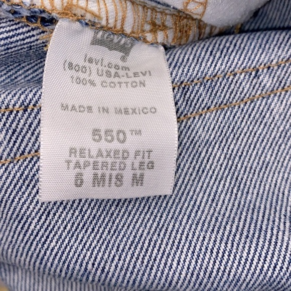 Levi’s vintage relaxed tapered jeans size 6 Mis - Picture 5 of 8